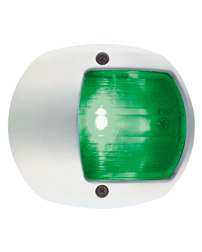 LED Green Side Navigation Light (White Polymer)